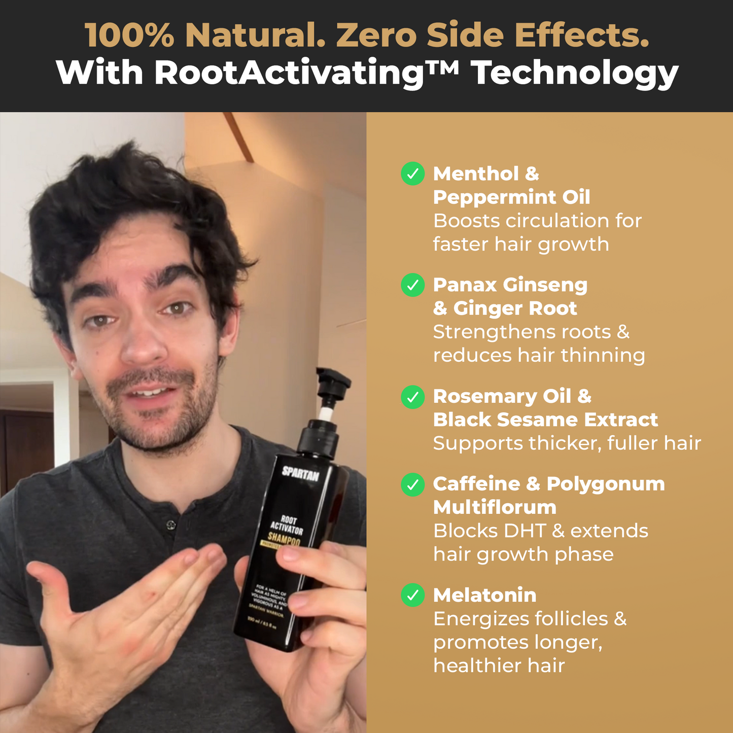 SPARTAN- Root Activator Shampoo