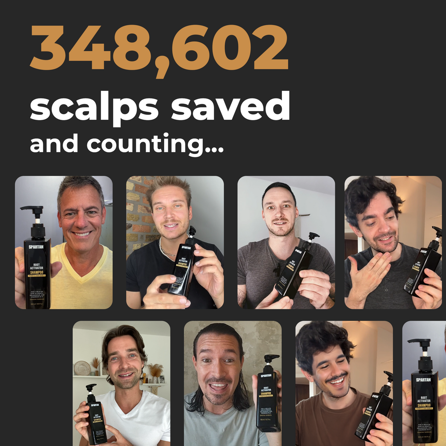 SPARTAN- Root Activator Shampoo